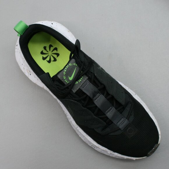 Nike Ladies 8.5 Crater Impact Black White Moon Running Shoes Sneakers CW2386-001 - Picture 7 of 12